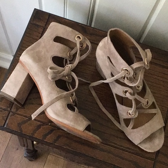 COACH PRISCILLA LUX SUEDE COLOR STONE NEW CONDITION - Picture 9 of 12